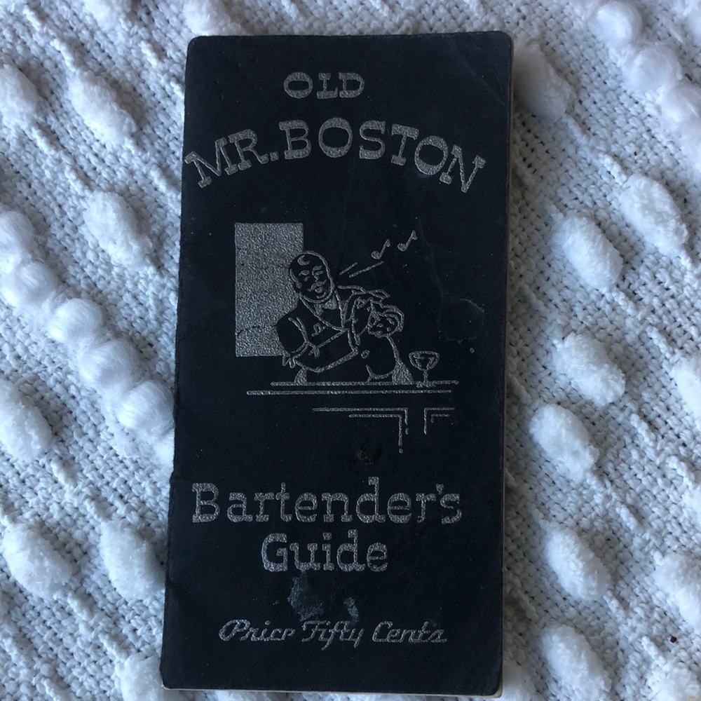 Old Mr. Boston bartenders guide